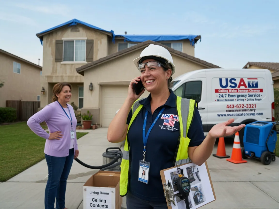 Ceiling Water Damage Restoration Oblong, IL FAQs